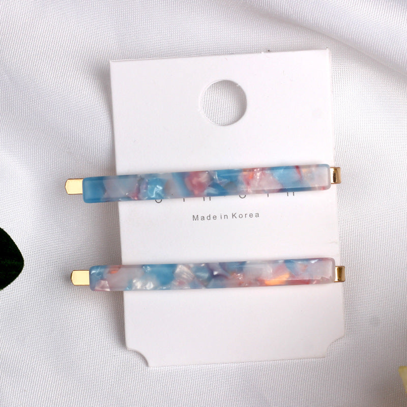 Wholesale Acetic Acid Board Straight Clip Hair Card